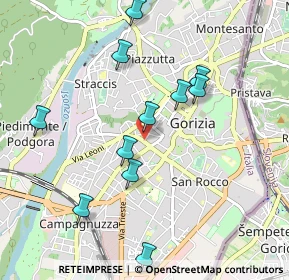 Mappa Via IX Agosto, 34170 Gorizia GO, Italia (0.97)