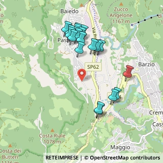 Mappa Via Castagneti n°, 23818 Pasturo LC, Italia (0.9885)
