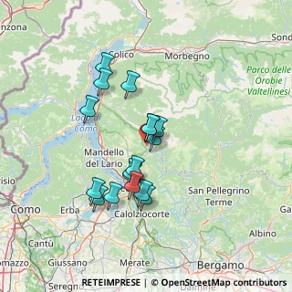 Mappa Via Castagneti n°, 23818 Pasturo LC, Italia (11.59824)