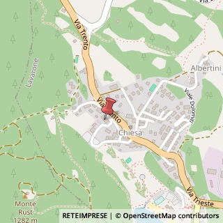 Mappa Via Roma, 53, 38046 Lavarone, Trento (Trentino-Alto Adige)