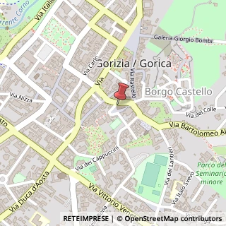 Mappa Via Pietro Colobini, 27, 34170 Gorizia, Gorizia (Friuli-Venezia Giulia)