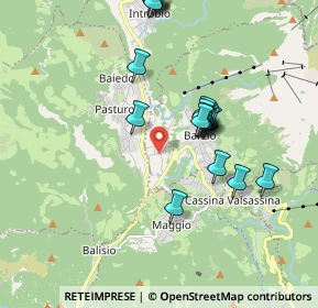 Mappa Via Pratobuscante, 23816 Barzio LC, Italia (1.844)