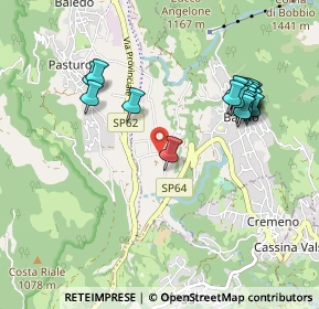 Mappa Via Pratobuscante, 23816 Barzio LC, Italia (0.985)