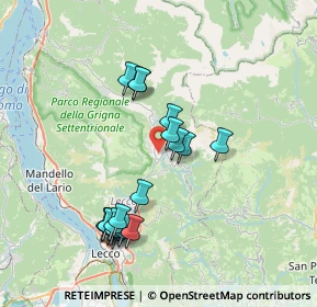Mappa Via Pratobuscante, 23816 Barzio LC, Italia (7.32)