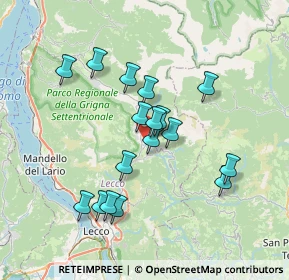 Mappa Via Pratobuscante, 23816 Barzio LC, Italia (6.35294)