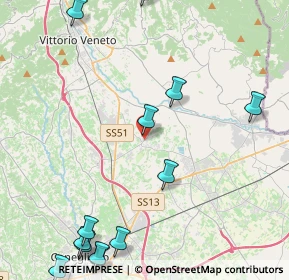 Mappa Via Armando Diaz, 31014 Colle Umberto TV, Italia (5.92538)