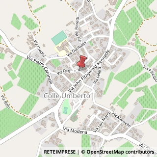 Mappa Via Armando Diaz, 7, 31014 Colle Umberto, Treviso (Veneto)