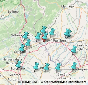 Mappa Via S. Daniele, 33077 Sacile PN, Italia (15.89375)