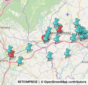 Mappa Via S. Daniele, 33077 Sacile PN, Italia (8.587)