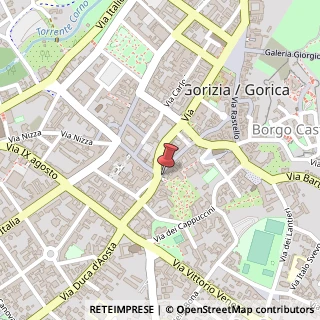 Mappa Piazza del Municipio, 1, 34170 Gorizia, Gorizia (Friuli-Venezia Giulia)