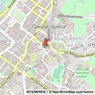 Mappa Via Pietro Colobini, 1, 34170 Gorizia, Gorizia (Friuli-Venezia Giulia)