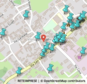 Mappa Via Cavour, 31050 Miane TV, Italia (0.15)