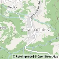 Mapa Cerano d'Intelvi