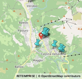 Mappa Via Milano, 23816 Barzio LC, Italia (1.37)