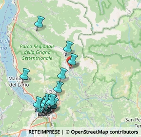 Mappa Via Milano, 23816 Barzio LC, Italia (9.6635)