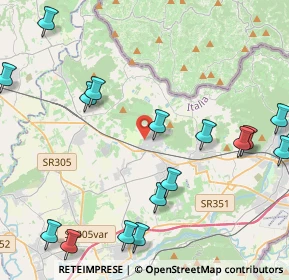 Mappa Via I Maggio, 34070 Capriva del Friuli GO, Italia (5.8955)