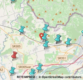 Mappa Via I Maggio, 34070 Capriva del Friuli GO, Italia (5.97316)