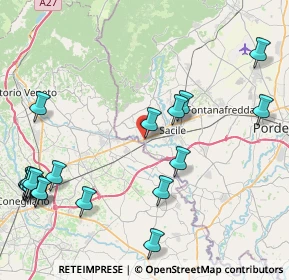 Mappa SS Pantebbana C, 33077 Sacile PN, Italia (10.9815)