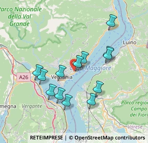 Mappa Via dell`Eriche, 28921 Pallanza VB, Italia (6.61308)