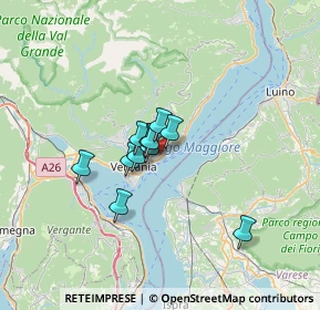 Mappa Via dell`Eriche, 28921 Pallanza VB, Italia (4.03455)