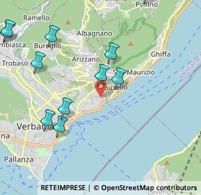 Mappa Via dell`Eriche, 28921 Pallanza VB, Italia (2.42091)