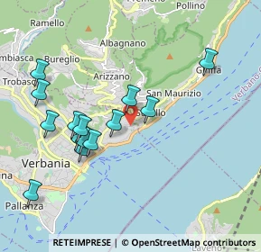 Mappa Via dell`Eriche, 28921 Pallanza VB, Italia (1.91143)