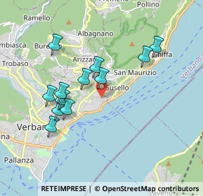 Mappa Via dell`Eriche, 28921 Pallanza VB, Italia (1.69667)