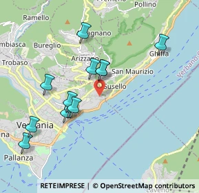 Mappa Via dell`Eriche, 28921 Pallanza VB, Italia (1.82667)