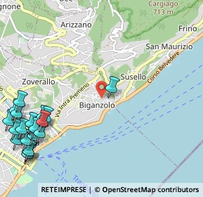 Mappa Via dell`Eriche, 28921 Pallanza VB, Italia (1.588)