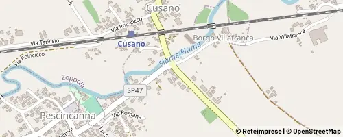 Mappa Fiume Veneto
