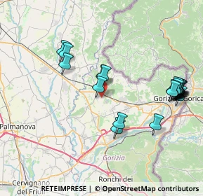 Mappa Via Corona, 34071 Cormons GO, Italia (8.4725)