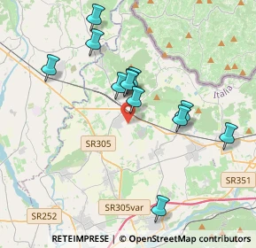 Mappa Via Corona, 34071 Cormons GO, Italia (3.4575)