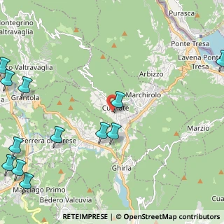 Mappa Via Giosuẻ Carducci, 21030 Cugliate-Fabiasco VA, Italia (3.32083)