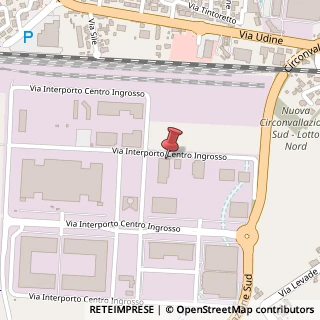 Mappa Via Interporto Centro Ingrosso, 147, 33170 Pordenone, Pordenone (Friuli-Venezia Giulia)