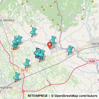 Mappa Via Gorizia, 31016 Cordignano TV, Italia (4.04308)