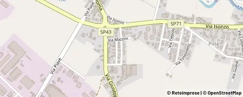 Mappa Cordignano