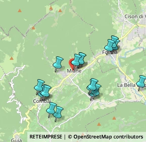 Mappa Via IV Novembre, 31050 Miane TV, Italia (1.9765)