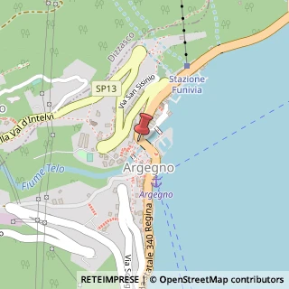 Mappa Via Spluga, 5, 22010 Argegno, Como (Lombardia)