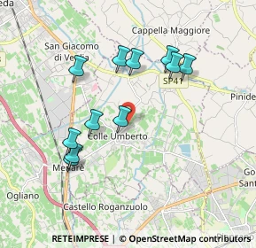 Mappa Via dei Fadelli, 31014 Colle Umberto TV, Italia (1.73455)