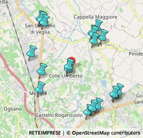 Mappa Via dei Fadelli, 31014 Colle Umberto TV, Italia (2.239)