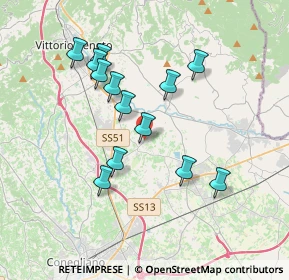 Mappa Via dei Fadelli, 31014 Colle Umberto TV, Italia (3.32846)