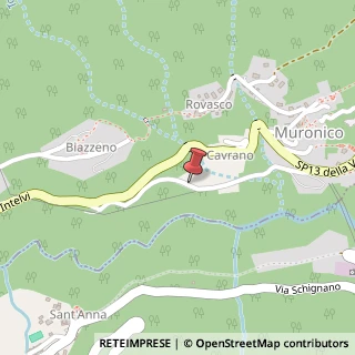 Mappa Via Monte Generoso, 10, 22020 Dizzasco, Como (Lombardia)