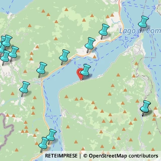 Mappa Via Pescaù, 22025 Lezzeno CO, Italia (7.0715)