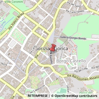 Mappa Via Rastello, 26, 34170 Gorizia, Gorizia (Friuli-Venezia Giulia)