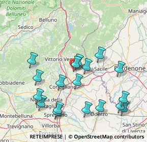 Mappa Via Marcon, 31014 Colle Umberto TV, Italia (16.44)