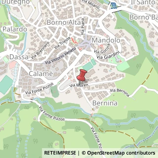 Mappa Via bernina 33/a, 25042 Borno, Brescia (Lombardia)