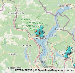 Mappa Via del Torchio, 28925 Verbania VB, Italia (34.34)