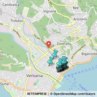 Mappa Via per Possaccio, 28921 Verbania VB, Italia (1.0445)