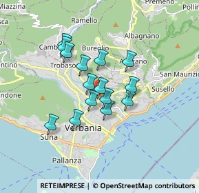 Mappa Via per Possaccio, 28921 Pallanza VB, Italia (1.26067)