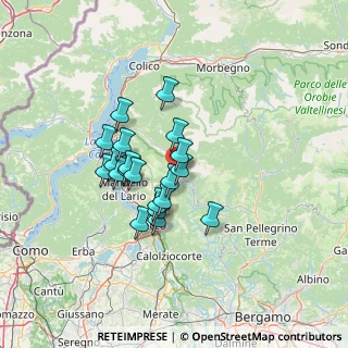 Mappa Via Privata Castagneti, 23818 Pasturo LC, Italia (10.3075)